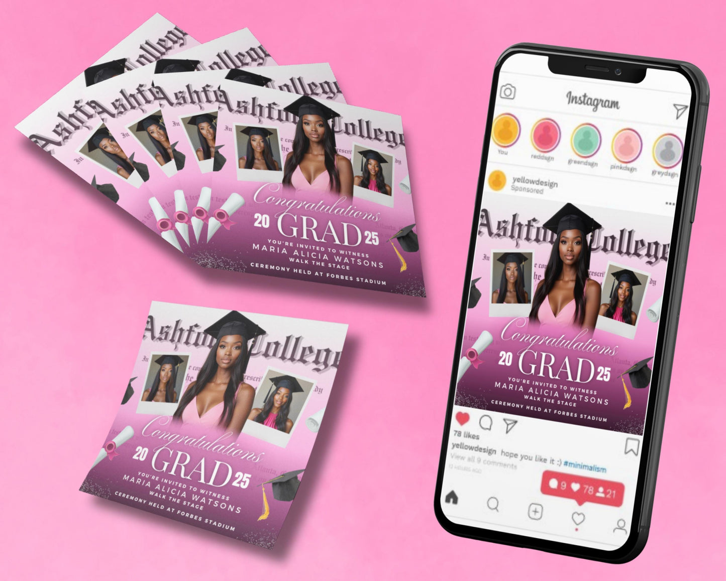 graduation flyer template
pink graduation invitation
graduation announcement
elegant graduation flyer
graduation ceremony invitation
college grad flyer
graduation
grad
class of 2025 
commencement
announcement
invitation
celebration
party
ceremony
pink
rose gold
pastel pink
blush pink
feminine
elegant
glamorous
celebratory
modern
chic
editable graduation flyer
canva graduation template
printable grad invitation
digital grad announcement
diy graduation flyer