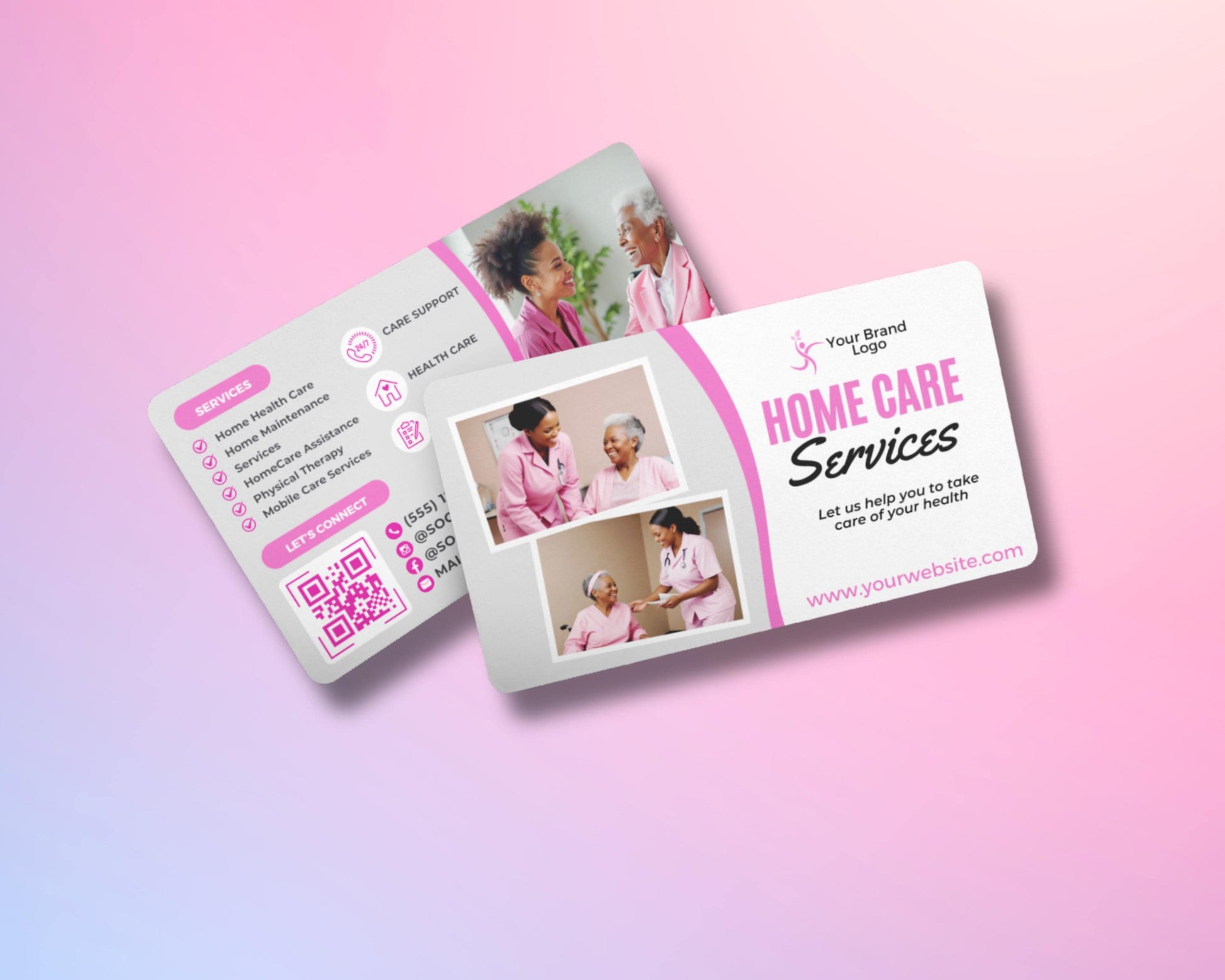 Home Care
Home Health Care
Elder Care
Senior Care
Personal Care
Companion Care
Respite Care
Physical Therapy
Mobile Care
Care Support
Home Maintenance
Clean
Professional
Trustworthy
Compassionate
Modern
Minimalist
Friendly
Health
Notes Service