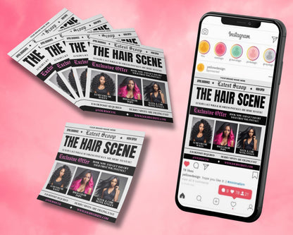 Flyer Template
Instagram Post Template
Social Media Template
Hair Salon Flyer
Beauty Flyer
Promotion Flyer
Announcement Flyer
Modern Flyer
Elegant Flyer
Book Now
Appointments
Digital Flyer
Printable Flyer
Hair Salon
Wigs
Lace Wigs
Hair Install
Hair Extensions
Hairstyles
Hair Care
Beauty Services
Luxury Hair
Volume Waves
Color Pops
Sleek Styles
Black and White
Newspaper Style
Vintage Inspired
Bold Typography
Geometric Accents
Minimalist Design
Photo Collage
Offer Promotion
Exclusive Offer
April