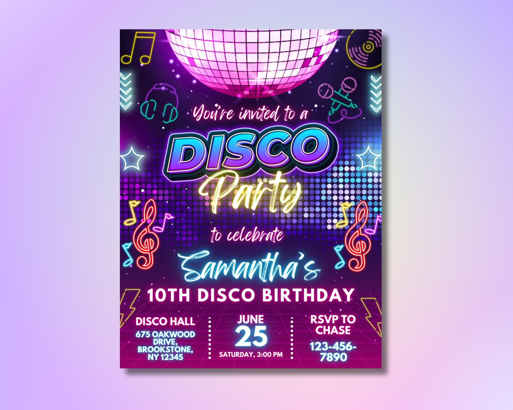 Disco Party
Birthday Party
10th Birthday
Retro Party
Dance Party
Groovy Party
70s Party
Disco Ball
Neon Party
Kids Birthday Party
Invitation
Party Invite
Printable Invitation
Digital Invitation
Customizable Invitation
Disco Party Invitation
70s Party Invite
Retro Birthday
Groovy Party Theme
Dance Party Invite
Birthday Invitation
Kids Birthday Party
10th Birthday Party
Celebration Invitation
Printable Party Invite
Digital Invitation
Editable Invitation