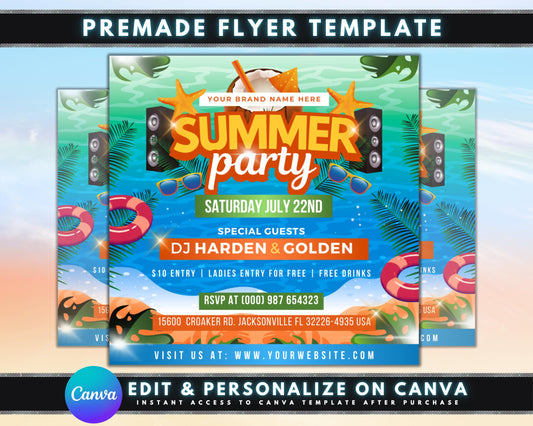 Summer Party
Party Invitation
Beach Party
Pool Party
Tropical Party
Event Invitation
Saturday Night
Weekend Party
DJ Party
Music Event
Invitation Template
Flyer Template
Social Media Post
Fun
Festive
Colorful
Vibrant
Tropical Vibe
Summer Vibes
Beach Vibes
Summer Party Invite
Tropical Invitation
Beach Party Flyer
DJ Party Invitation
Printable Party Invite
Editable Invitation