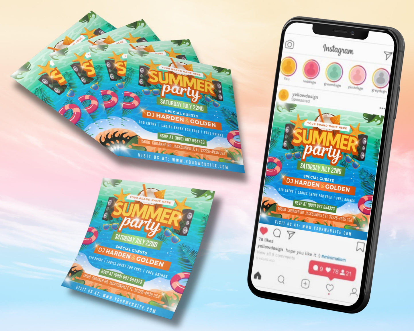 summer party
party invitation
beach party
pool party
tropical party
event invitation
saturday night
weekend party
dj party
music event
invitation template
flyer template
social media post
fun
festive
colorful
vibrant
tropical vibe
summer vibes
beach vibes
summer party invite
tropical invitation
beach party flyer
dj party invitation
printable party invite
editable invitation