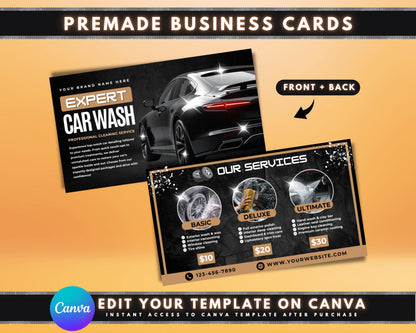 Car Wash
Car Detailing
Auto Detailing
Vehicle Cleaning
Professional Car Wash
Car Cleaning Service
Auto Care
Service Flyer
Business Card
Marketing Material
Template
Editable
Print Ready
Exterior Wash & Wax
Interior Vacuuming
Window Cleaning
Tire Shine
Full Exterior Polish
Interior Deep Cleaning
Dashboard & Trim Care
Upholstery Spot Treat
Hand Wash & Clay Bar
Leather Seat Conditioning
Engine Bay Cleaning
Premium Ceramic Coating
Clean Car
Shiny Car
Car Wheels
Washing Car
Polishing Car
Modern Design