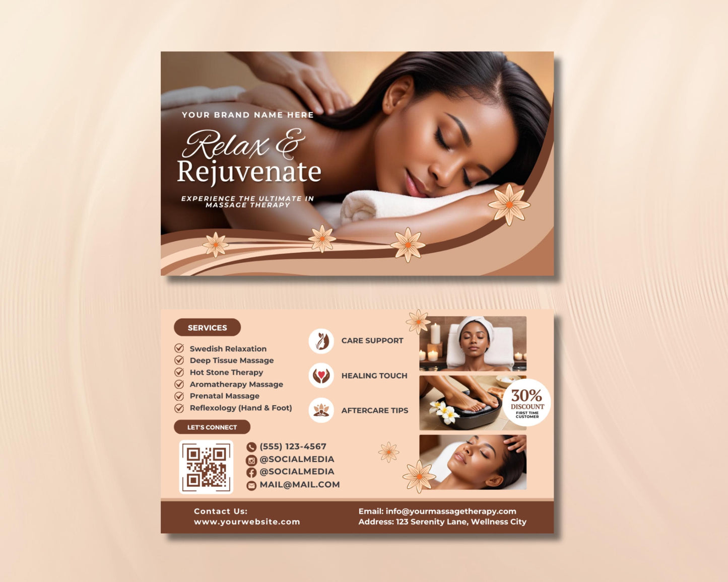 spa business card
massage therapy
business card template
editable template
canva template
beauty salon
esthetician card
wellness business
holistic therapy
aromatherapy
swedish massage
hot stone massage
prenatal massage
reflexology card
beauty therapist
salon marketing
small business
printable card
instant download
digital download
customizable card
relaxation card
rejuvenate card
bodywork card