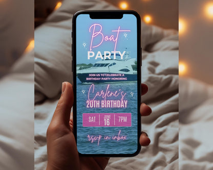 Boat Party
Birthday Invitation
Yacht Party
Animated Invite
Digital Invitation
Editable Template
Evite Template
Video Invitation
Summer Party
Adult Birthday
Party Evite
Electronic Invite
Mobile Invitation
Text Message Invite
Nautical Theme
Ocean Party
Cruise Party
Custom Invitation
Downloadable
Boat Party
Yacht Party
Summer Gathering
Beach Party
Waterfront event
Nautical event