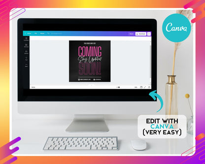 Coming Soon
Grand Opening
New Business
Product Launch
Business Marketing
Small Business
Digital Download
Editable Template
Social Media Kit
Instagram Post
Facebook Post
Sale Announcement
Shop Update
Event Announcement
Pink Black Flyer
Modern Design
Brand Marketing
Instant Download
Canva Template
Coming Soon flyer
Grand opening template
Business launch marketing
Editable coming soon poster
Social media coming soon
Instagram coming soon
Facebook coming soon
Pink and black design