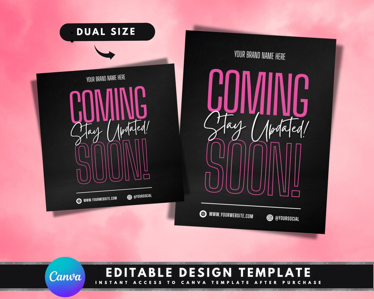 coming soon
grand opening
new business
product launch
business marketing
small business
digital download
editable template
social media kit
instagram post
facebook post
sale announcement
shop update
event announcement
pink black flyer
modern design
brand marketing
instant download
canva template
coming soon flyer
grand opening template
business launch marketing
editable coming soon poster
social media coming soon
instagram coming soon
facebook coming soon
pink and black design