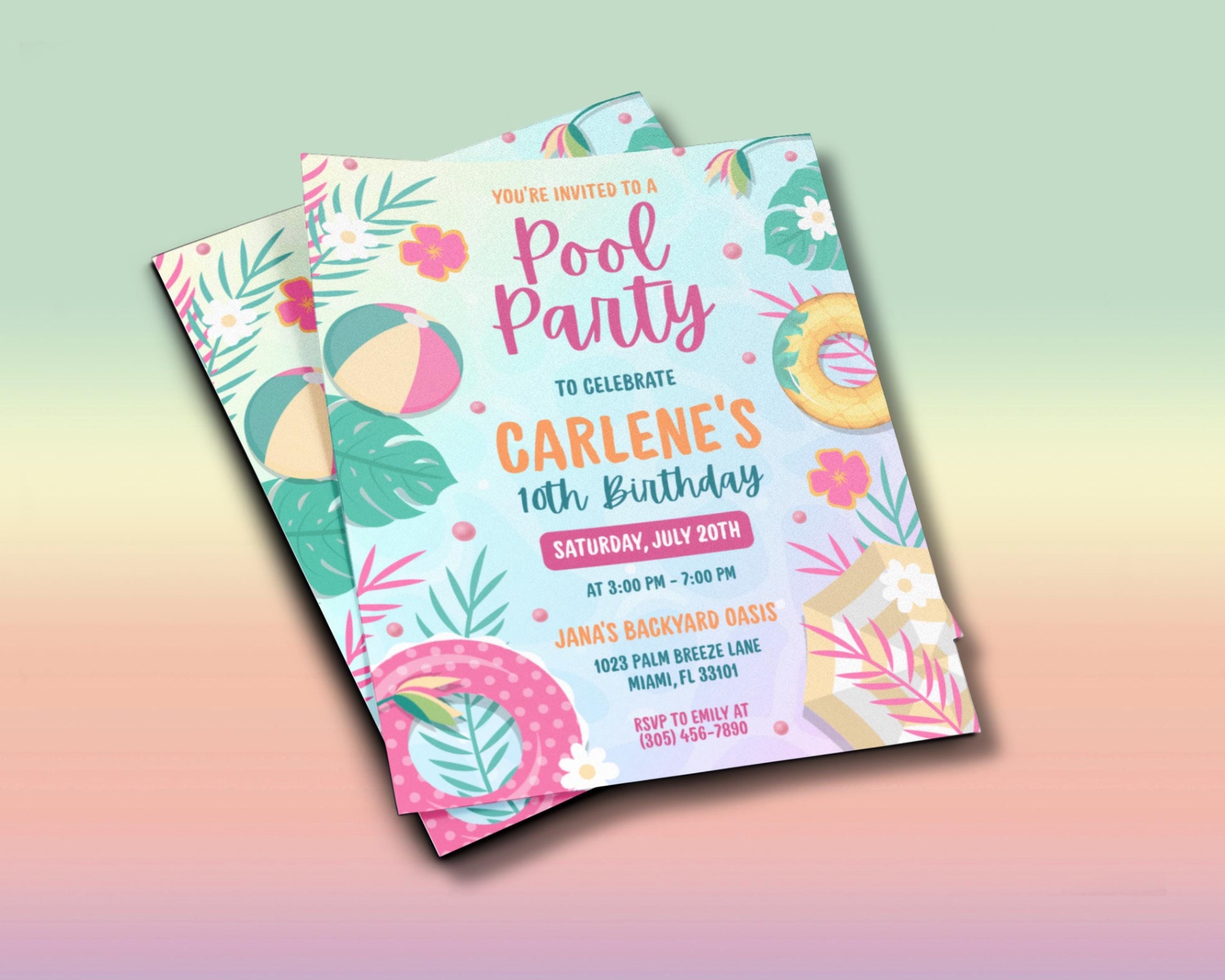 Pool Party Invite
Birthday Invitation
Summer Party
Kids Birthday
Digital Download
Editable Template
Corjl Template (if applicable)
Pool Party Evite
Printable Invite
Tropical Party
Beach Party
Water Party
Swim Party
Customizable Invite
Instant Download
Girls Birthday
Boys Birthday
10th Birthday
Childrens Party
Bright Colors
Summer Fun
Backyard Party
Pool party invitation
Editable pool party invite
Summer birthday invitation
Kids pool party template
Digital pool party invite
Printable pool party