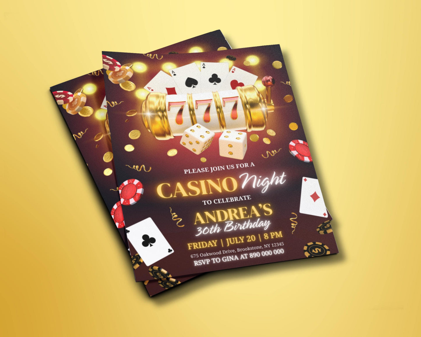 casino night
casino party
birthday invite
gambling theme
vegas party
poker night
digital invite
editable invite
canva template
party invitation
fundraiser invite
adult birthday
slot machine
poker chips
dice game
black red gold
event flyer
custom invite
editable casino night party invitation template
digital gambling theme birthday invite download
customizable vegas casino party invitation
casino royale themed birthday party invitation
30th birthday casino night invite for her/him