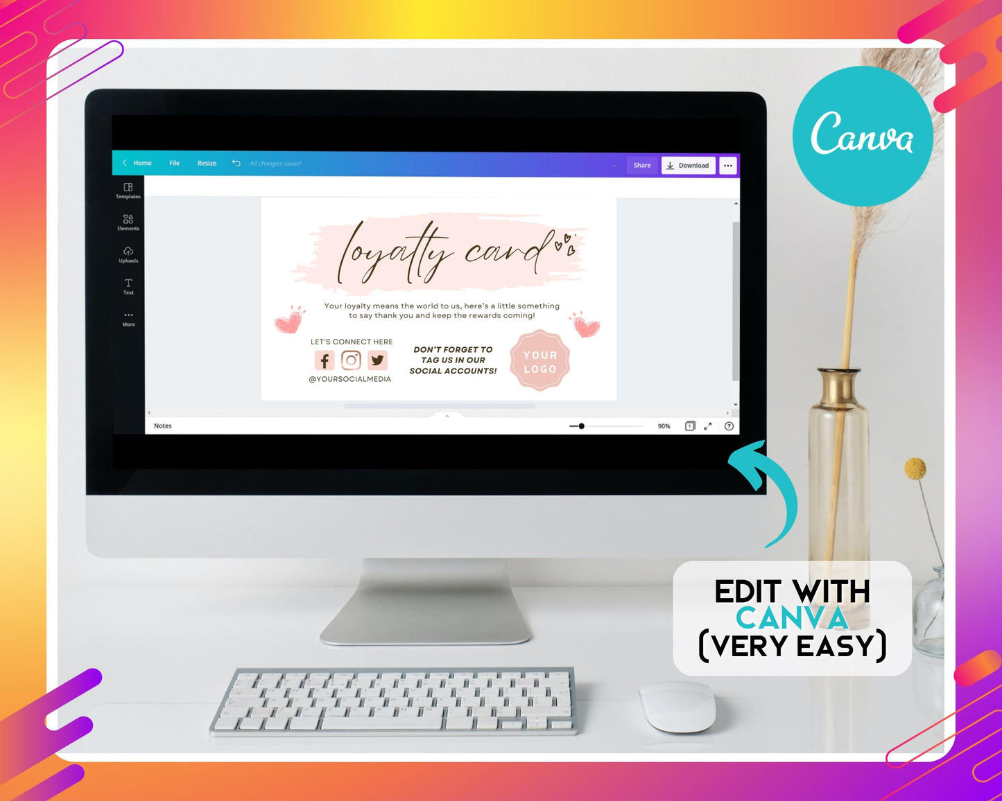 loyalty card
punch card
rewards card
business card
small business
customer loyalty
editable template
digital download
thank you card
salon loyalty
boutique card
coffee shop
beauty business
pink design
modern business
branding kit
marketing tool
repeat customer
instant download
loyalty card template
small business loyalty program
customer punch card design
editable rewards card
pink loyalty card
small business owners
online shop owners
boutiques
salons
coffee shops
cafes
retail businesses