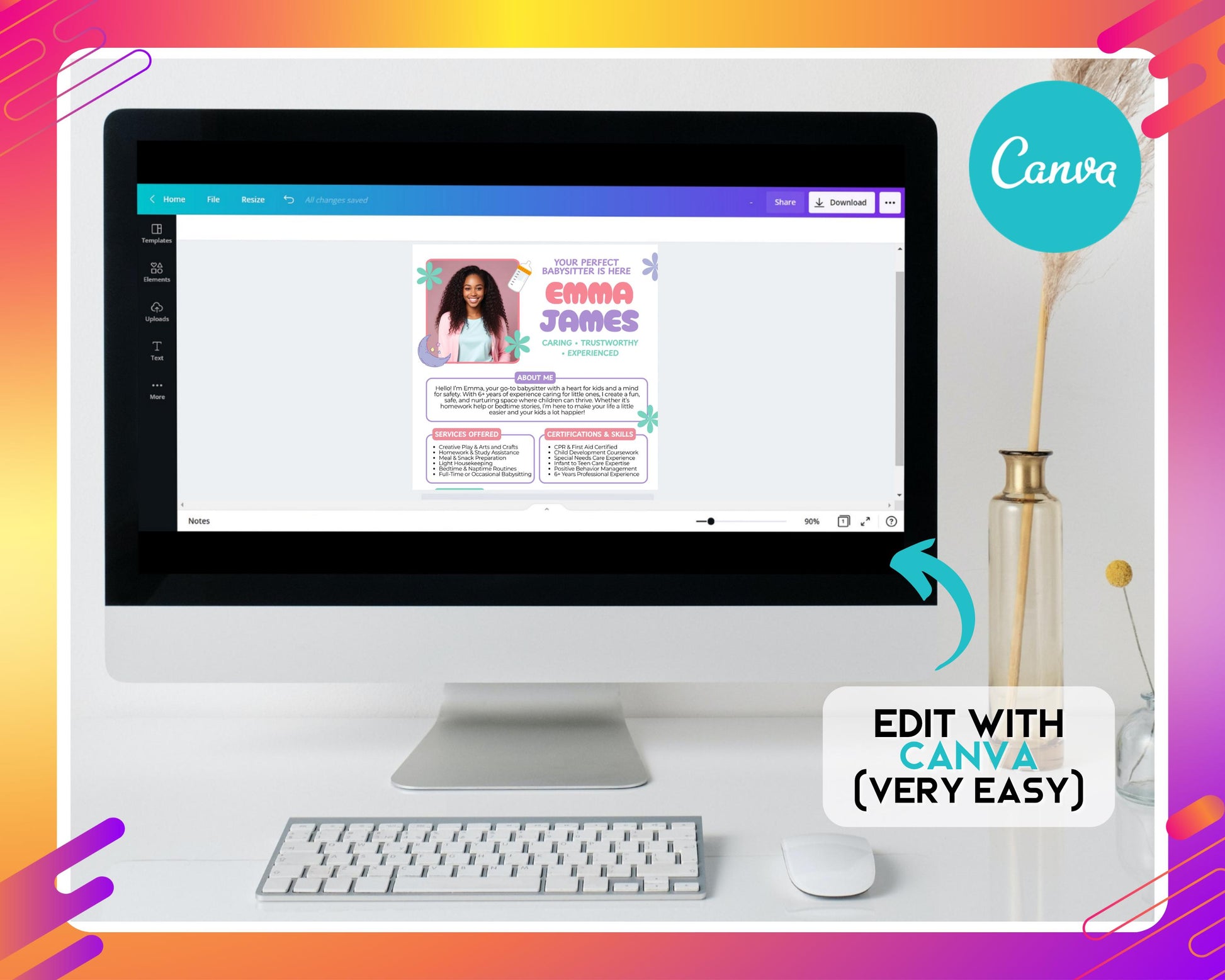 Babysitter Flyer
Childcare Flyer
Nanny Flyer
Babysitting Service
Child Care
Editable Flyer
Canva Template
Digital Download
Parent Helper
Kids Activities
Home Services
Trustworthy Sitter
Experienced Nanny
CPR Certified
Care Provider
Small Business
Marketing Flyer
Babysitter Ad