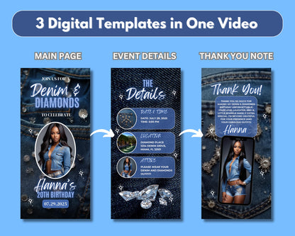 Animated Invite
Video Invitation
Digital Invitation
Denim & Diamonds
Birthday Invitation
Glam Party
Elegant Party
Evite Template
Mobile Invitation
Text Message Invite
Diamond Theme
Instant Download
20th Birthday
Video Evite
Party Invitation
Unique Invite
Animated Invite
Video Invitation
Digital Invitation
Denim & Diamonds
Birthday Invitation
Glam Party
Milestone Birthday
Diamond Theme
Instant Download
Elegant Party
Blue Birthday
Party Video
Unique Invite
Special Occasion