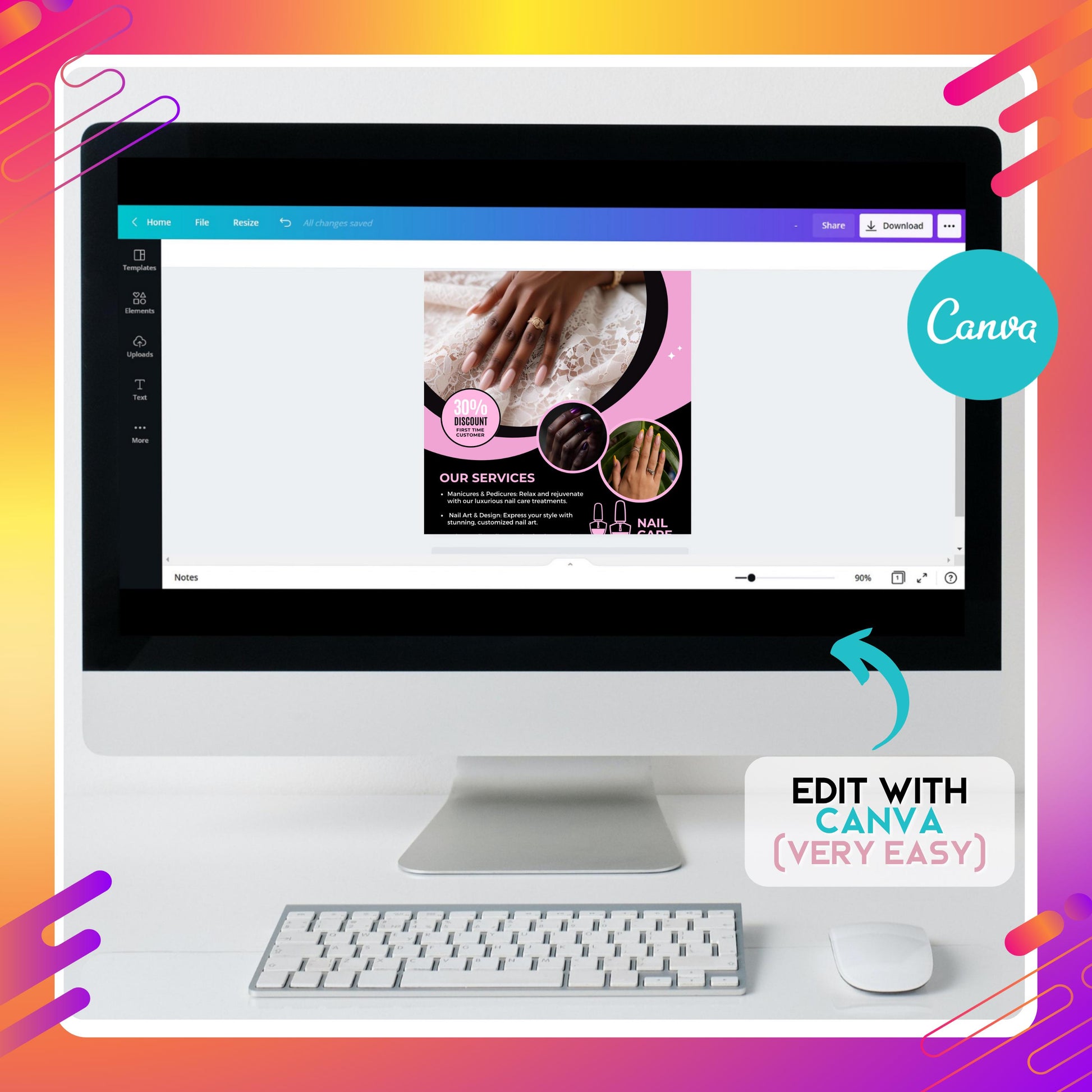Nail Menu
Price List
Nail Salon
Canva Template
Services Flyer
Editable Flyer
Beauty Salon
Price Sheet
Nail Art Menu
Salon Services
Digital Flyer
DIY Flyer
Nail Business