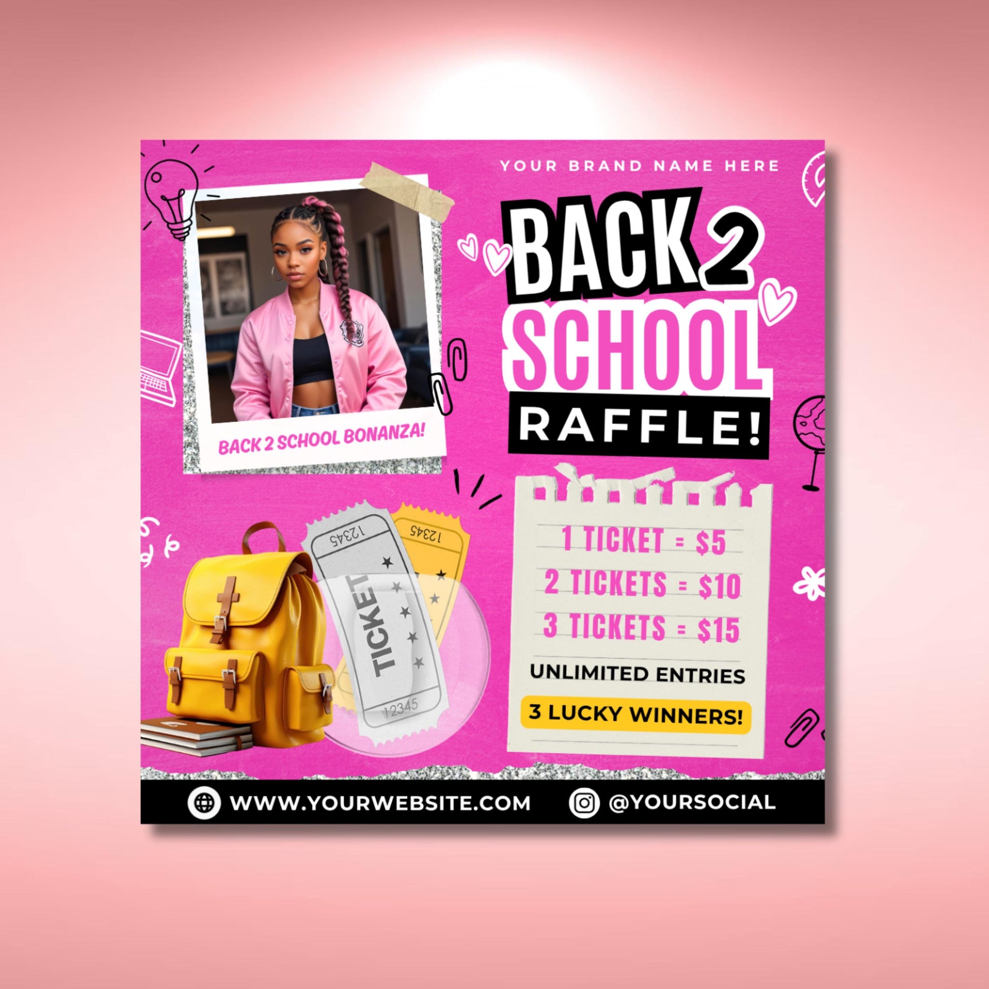 Back to School
Hair Specials
Hair Stylist
Beauty Flyer
Editable Template
Digital Flyer
Canva Template
Bookings Available
Flash Sale
Raffle Flyer
Student Discount
Kids Hair
Braider Marketing
Salon Promotion
Hair Salon Back to School Flash Sale Promotion
Beauty Business Back to School Marketing Kit Editable
Student Haircut & Style Discount Flyer
Kids Back to School Hair Braiding Flyer
Back to School Hair Services
