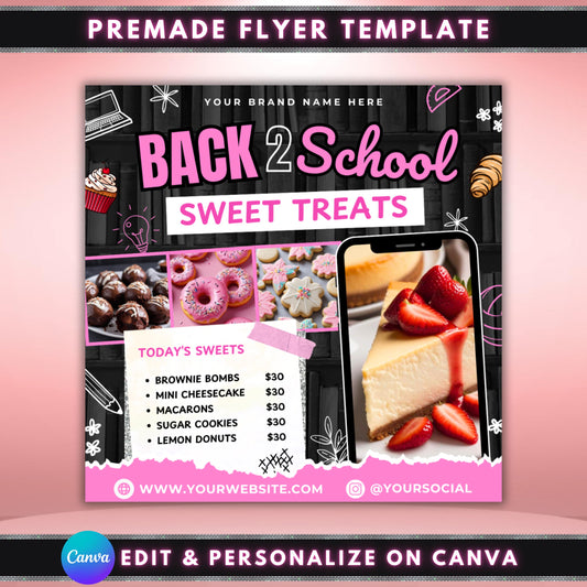 Back to School
Bake Sale Flyer
Bakery Flyer
Sweet Treats
Editable Flyer
Canva Template
Digital Download
School Fundraiser
Dessert Menu
Home Bakery
Pink Flyer
Cupcakes Cookies
Donuts
Brownie Bombs
Sugar Cookies
Lemon Donuts
Back 2 School Dessert Menu Flyer
Home Bakery Back to School
School Event Bakery Advertisement Flyer
Cupcakes Cookies Donuts Bake Sale Flyer
Lemon Donuts Sugar Cookies Price List Flyer
Bake Sale Fundraiser Flyer