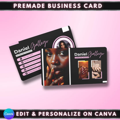 Nail Tech Card
Business Card
Canva Template
Nail Technician
Instagram Card
Beauty Card
DIY Business
Nail Salon Card
Editable Card
Nail Artist
Lash Tech Card
Hair Business
Makeup Artist