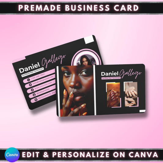 Nail Tech Card
Business Card
Canva Template
Nail Technician
Instagram Card
Beauty Card
DIY Business
Nail Salon Card
Editable Card
Nail Artist
Lash Tech Card
Hair Business
Makeup Artist