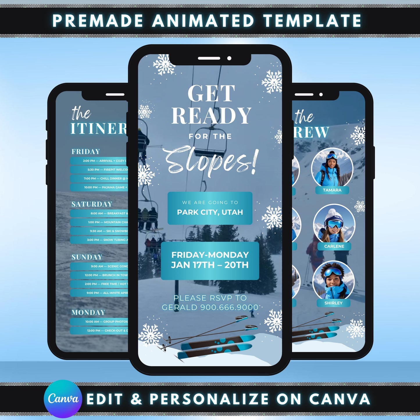 animated itinerary
video itinerary
winter trip
ski vacation
digital invite
group travel
editable template
travel planner
snowboarding
event schedule
destination trip
custom itinerary
winter adventure
video itinerary for ski trip
ski vacation
friends getaway trip itinerary video
animated itinerary planner