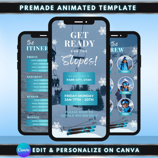 Animated Itinerary
Video Itinerary
Winter Trip
Ski Vacation
Digital Invite
Group Travel
Editable Template
Travel Planner
Snowboarding
Event Schedule
Destination Trip
Custom Itinerary
Winter Adventure
Video Itinerary for Ski Trip
Ski Vacation
Friends Getaway Trip Itinerary Video
Animated Itinerary Planner