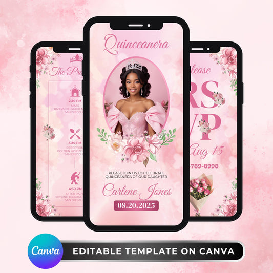 quinceañera invitation
animated invite
sweet 15 invite
XV birthday invitation
digital quinceañera
floral quinceañera
editable invite template
quinceañera evite
animated quinceañera
quinceañera video invite
instant download invite
sweet fifteen invitation
XV party invitation