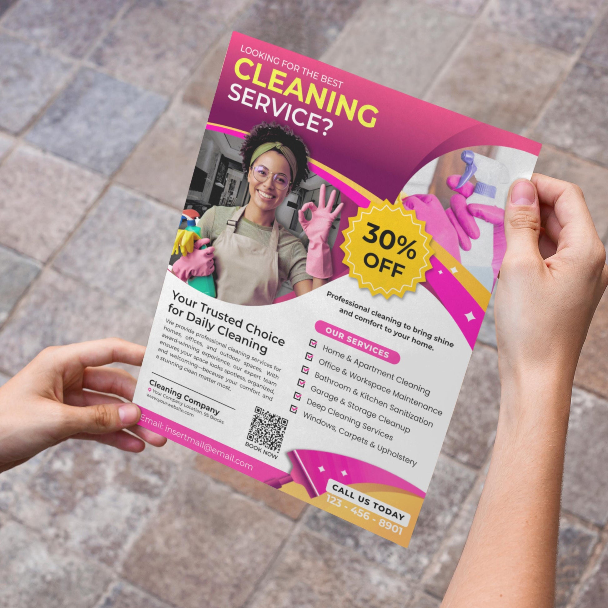 cleaning service flyer
cleaning business flyer
editable cleaning flyer
canva cleaning template
housekeeping flyer
maid service flyer
janitorial flyer
commercial cleaning flyer
house cleaning flyer
business flyer template
cleaning marketing flyer
editable flyer for cleaners
professional cleaning flyer