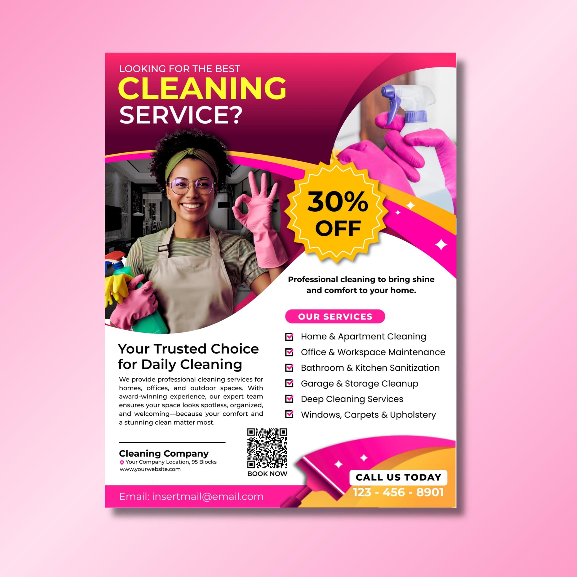cleaning service flyer
cleaning business flyer
editable cleaning flyer
canva cleaning template
housekeeping flyer
maid service flyer
janitorial flyer
commercial cleaning flyer
house cleaning flyer
business flyer template
cleaning marketing flyer
editable flyer for cleaners
professional cleaning flyer