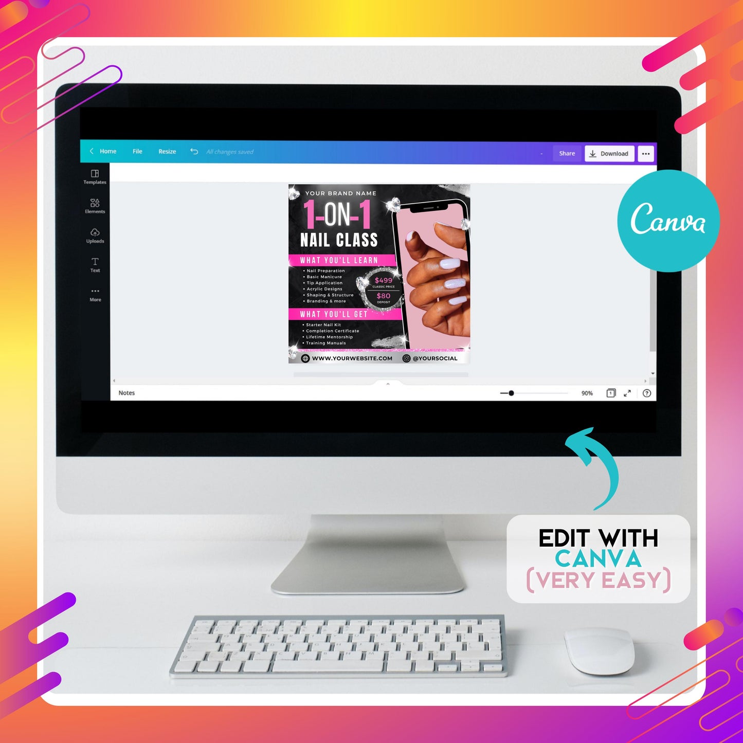nail class flyer  
nail training template  
nail tech flyer  
editable nail flyer  
acrylic nail training flyer  
nail course marketing  
pink black flyer template  
canva nail class flyer  
nail school flyer  
manicure training flyer  
nail education flyer  
nail business marketing  
printable nail tech flyer