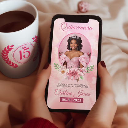 quinceañera invitation
animated invite
sweet 15 invite
XV birthday invitation
digital quinceañera
floral quinceañera
editable invite template
quinceañera evite
animated quinceañera
quinceañera video invite
instant download invite
sweet fifteen invitation
XV party invitation