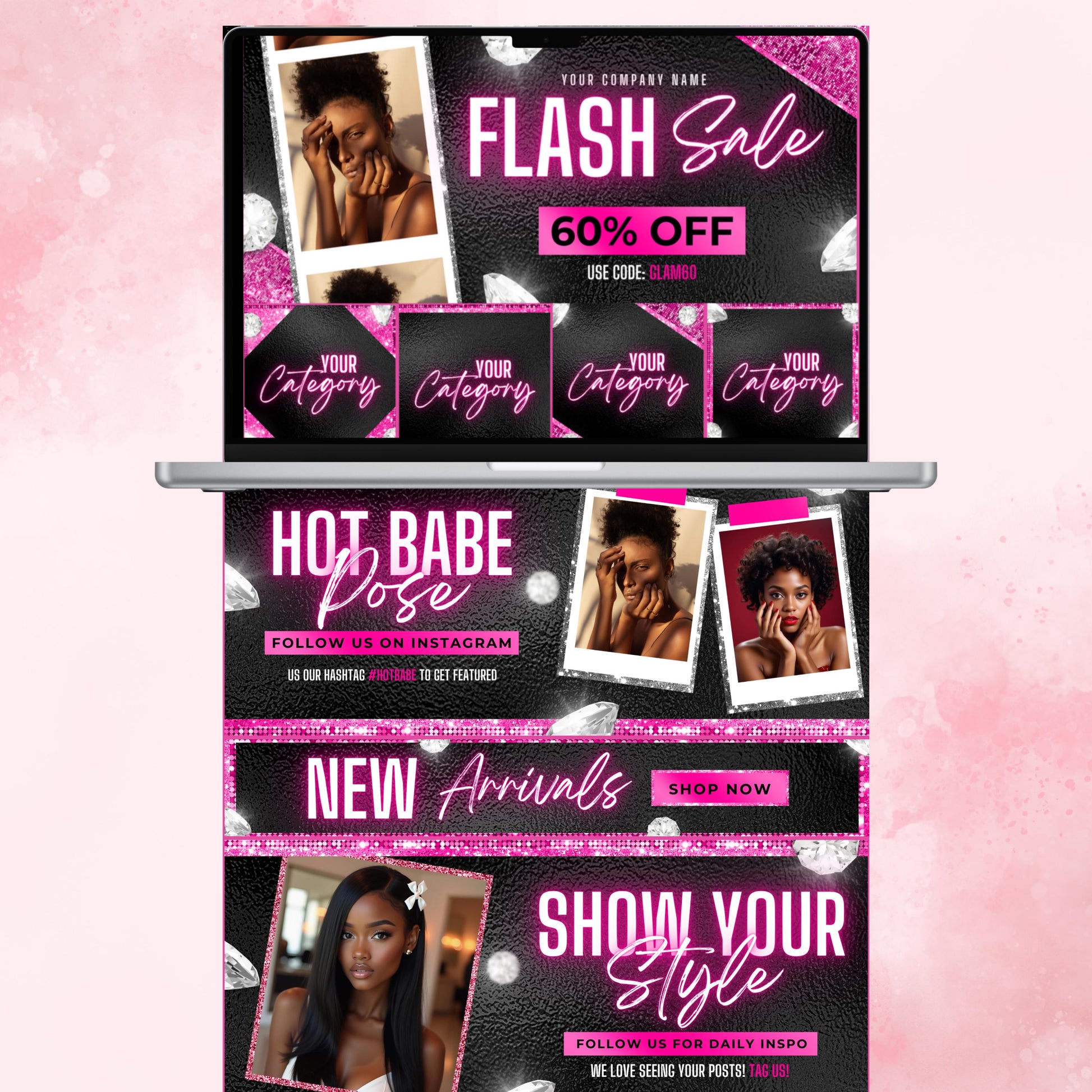 “Editable glam website banner set for Shopify and Wix beauty stores, Canva web templates.”

“Website banners for boutique and lash businesses, editable Canva templates.”

“Professional Shopify and Wix banner designs for beauty brands.”

“Glam website template pack for hair and lash businesses.”

“Editable web banner templates for online boutiques and e-commerce stores.”