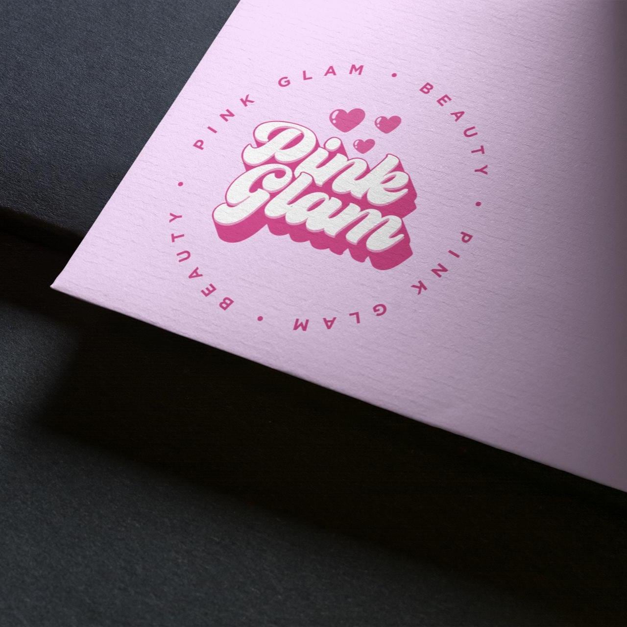 Retro Beauty Logo Set: Salon, Lash & Hair Boutique Branding, Editable Corjl Template