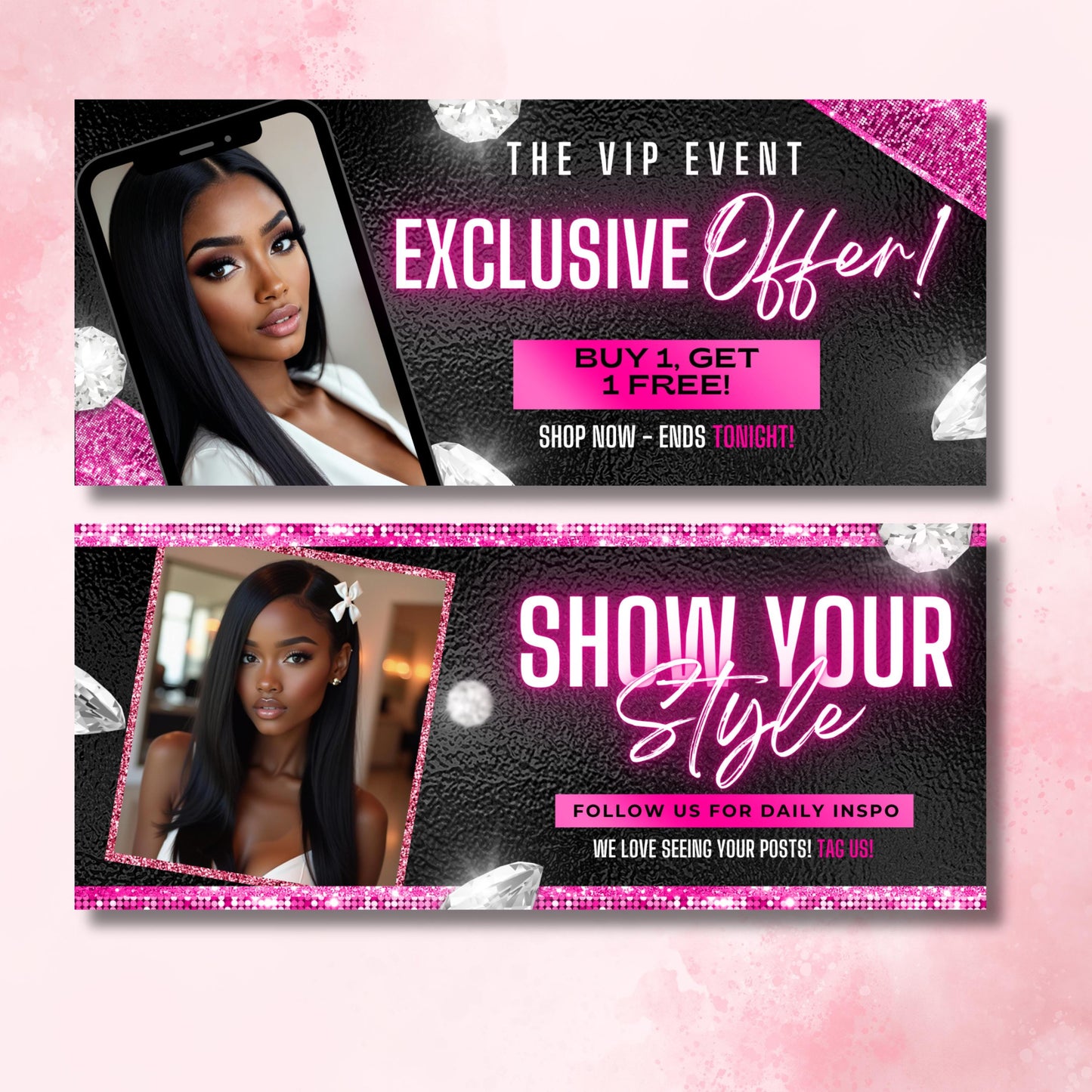 “editable glam website banner set for shopify and wix beauty stores, canva web templates.”

“website banners for boutique and lash businesses, editable canva templates.”

“professional shopify and wix banner designs for beauty brands.”

“glam website template pack for hair and lash businesses.”

“editable web banner templates for online boutiques and e-commerce stores.”